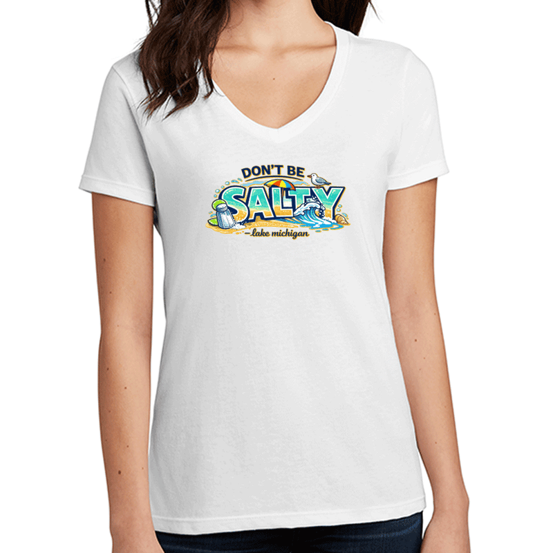 "Don't Be Salty"Women's V-Neck