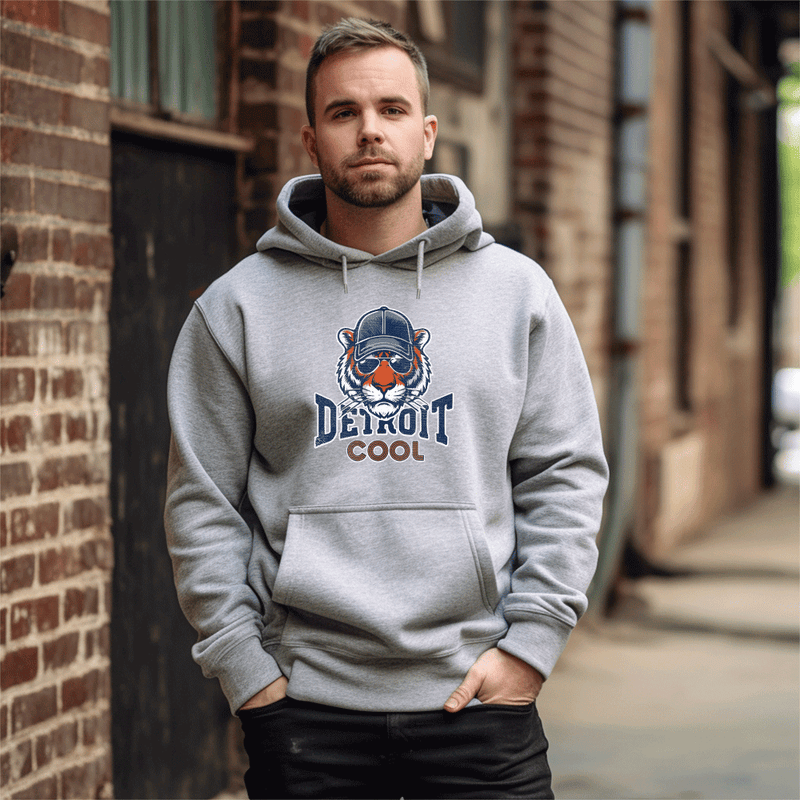 "Cool Cat"Men's Classic Hoodie