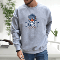 "Cool Cat"Men's Classic Crew Sweatshirt