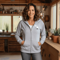 "Michigan Vista"Basic Full Zip Unisex Hoodie