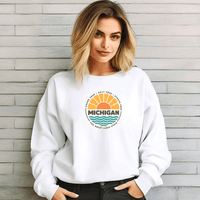"Shark Free•Salt Free•Stress Free"Relaxed Fit Classic Crew Unisex Sweatshirt