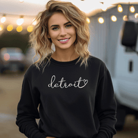 "Detroit Pride"Relaxed Fit Classic Crew Unisex Sweatshirt