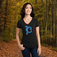 "Lions D"Women's V-Neck