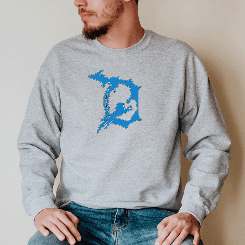 "Lions State"Men's Long Sleeve T-Shirt