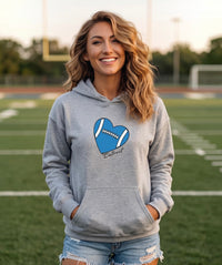 "Love Detroit"Relaxed Fit Classic Unisex Hoodie