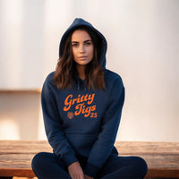 "Gritty Tigs"Relaxed Fit Classic Unisex Hoodie