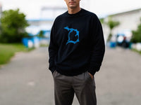 "Football In The D"Men's Classic Crew Sweatshirt