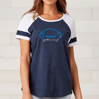 "Game Day"Women's Colorblock Tee
