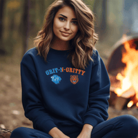 "Grit N Gritty"Relaxed Fit Classic Crew Unisex Sweatshirt