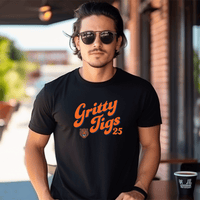 "Gritty Tigs"Men's Crew T-Shirt