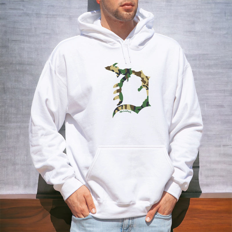 "Michigan D Camo"Men's Classic Hoodie