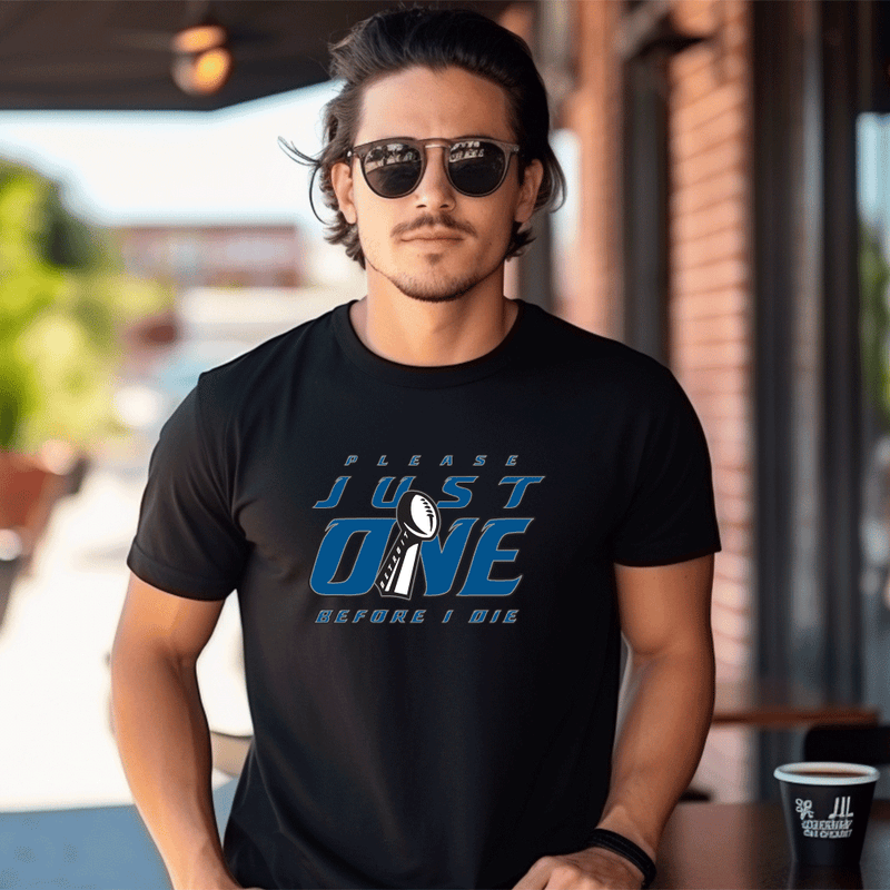 "Just One"Men's Crew T-Shirt