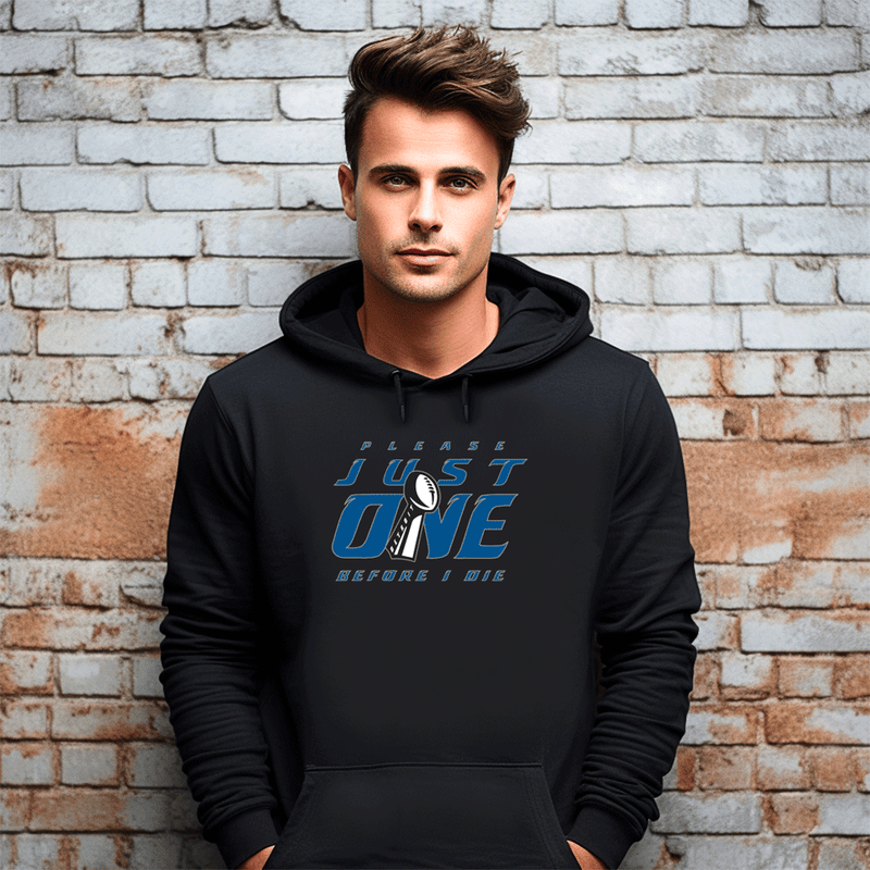 "Just One"Men's Classic Hoodie