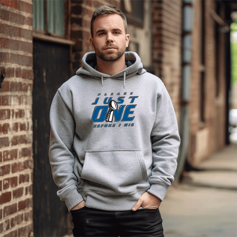 "Just One"Men's Classic Hoodie