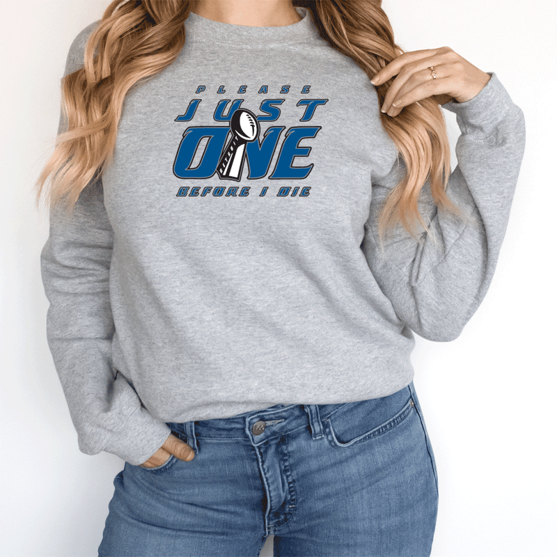 "Just One"Relaxed Fit Long Sleeve Unisex T-Shirt
