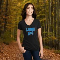 "Lions Girl"Women's V-Neck
