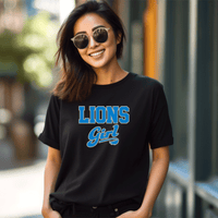 "Lions Girl"Relaxed Fit Crew Unisex T-Shirt