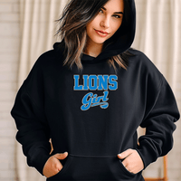 "Lions Girl"Relaxed Fit Classic Unisex Hoodie