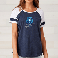 "Lion Grit"Women's Colorblock Tee