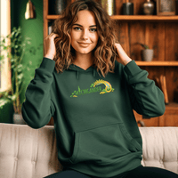 "Lucky Michigander"Relaxed Fit Classic Unisex Hoodie