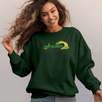 "Lucky Michigander"Relaxed Fit Classic Crew Unisex Sweatshirt