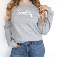 "Love Michigan Smitten "Relaxed Fit Long Sleeve Unisex T-Shirt