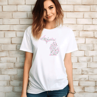 "Michigan Cherry Blossom"Relaxed Fit Crew Unisex T-Shirt