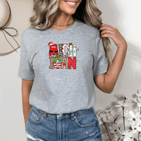 "Michigan Christmas"Relaxed Fit Crew Unisex T-Shirt