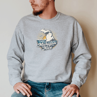 "Michigan Nice"Men's Long Sleeve T-Shirt