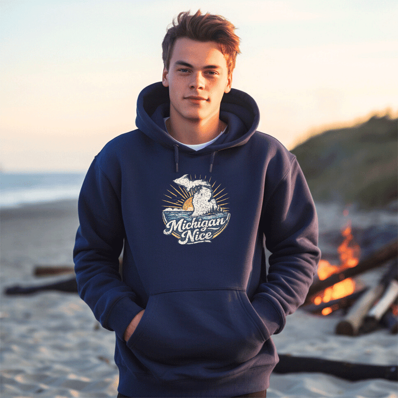 "Michigan Nice"Men's Classic Hoodie