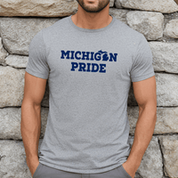 "Michigan Pride"Men's Crew T-Shirt