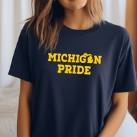 "Michigan Pride"Relaxed Fit Crew Unisex T-Shirt