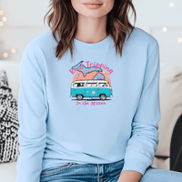 "Michigan Road Trip"Relaxed Fit Long Sleeve Unisex T-Shirt