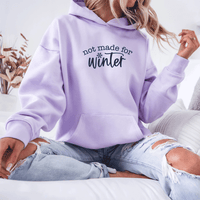 "Not Made For Winter"Relaxed Fit Classic Unisex Hoodie