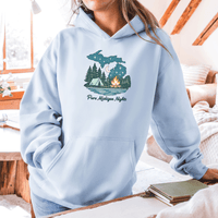 "Pure Michigan Nights"Relaxed Fit Classic Unisex Hoodie