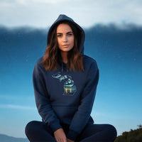 "Michigan Starry Night"Relaxed Fit Classic Unisex Hoodie