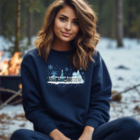 "Winter Michigander"Relaxed Fit Classic Crew Unisex Sweatshirt