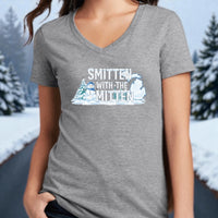 "Winter In The Mitten"Women's V-Neck