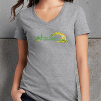"Lucky Michigander"Women's V-Neck