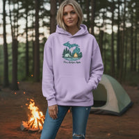 "Pure Michigan Nights"Relaxed Fit Classic Unisex Hoodie