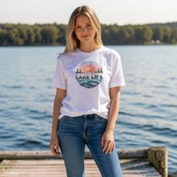 "Lake Life"Relaxed Fit Crew Unisex T-Shirt