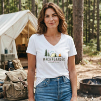 "Camp Michigander"Women's V-Neck