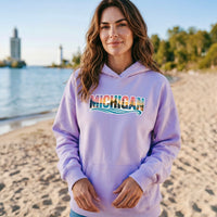 "True Michigan "Relaxed Fit Classic Unisex Hoodie
