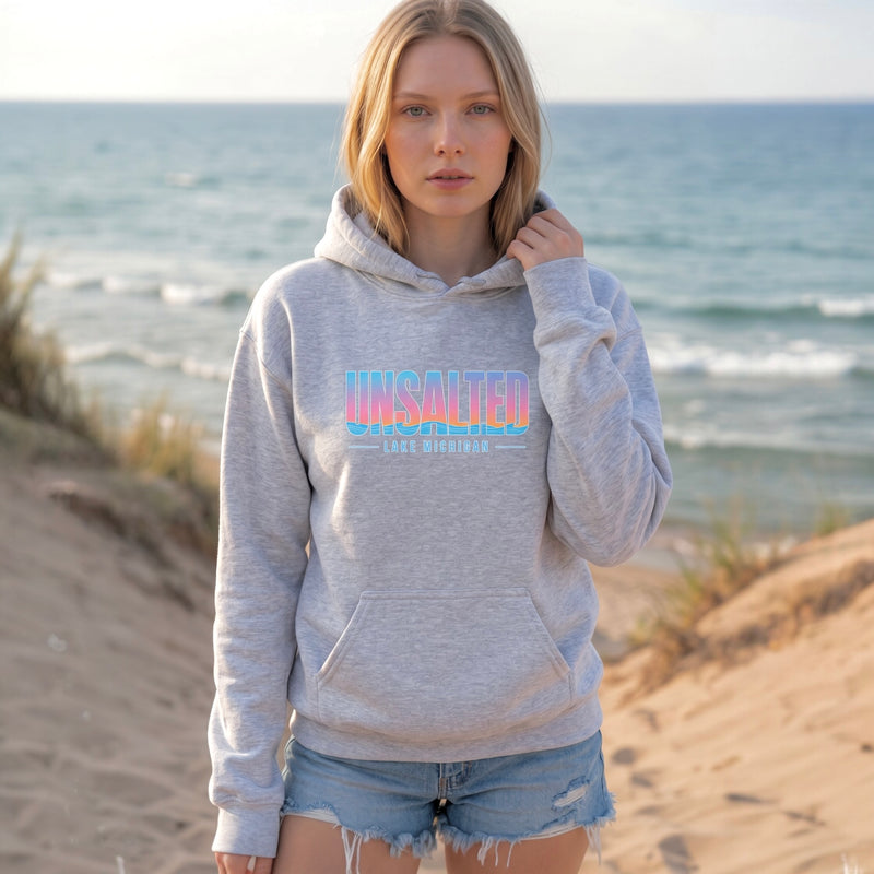"Summer Unsalted"Relaxed Fit Classic Unisex Hoodie