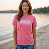 "Summer Unsalted"Relaxed Fit Crew Unisex T-Shirt