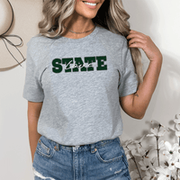"State Love"Relaxed Fit Crew Unisex T-Shirt
