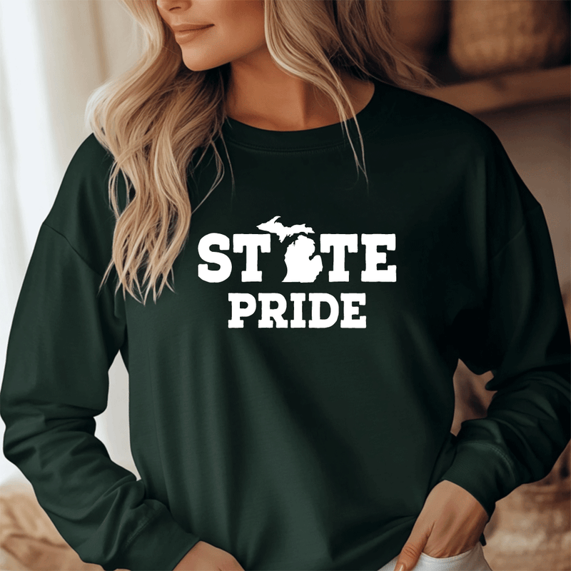 "State Pride"Relaxed Fit Long Sleeve Unisex T-Shirt