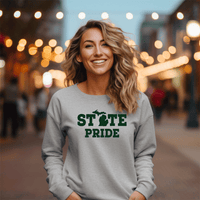 "State Pride"Relaxed Fit Classic Crew Unisex Sweatshirt