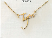TIgers Gameday Necklace