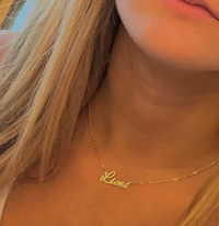 Lions Gameday Gold Necklace